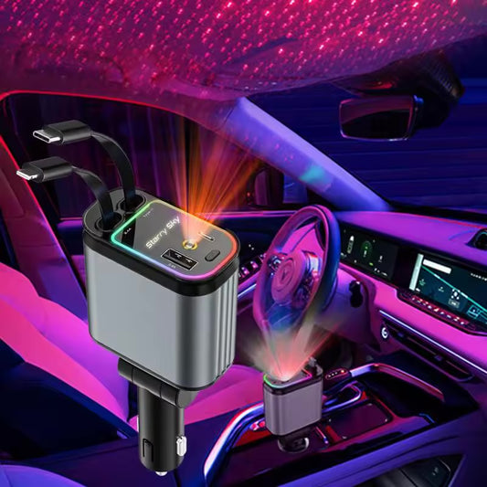 Premium 4-in-1 Car Charger™