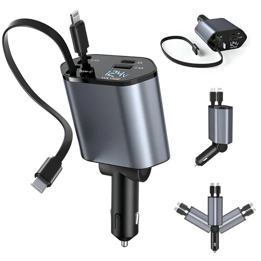 Premium 4-in-1 Car Charger™